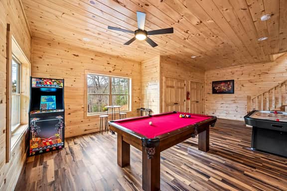 Peaceful Cabin • Hot Tub • Game Room • Fire Table - Image 4
