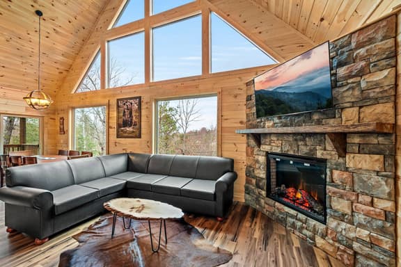 Peaceful Cabin • Hot Tub • Game Room • Fire Table - Image 1